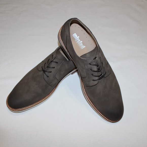KENNETH COLE REACTION GREY PLAIN TOE DERBY US 13M main image 5